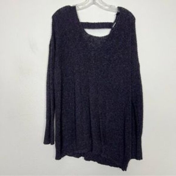 Torrid Lace Up Open Back Scooped Neck Sweater - Picture 4 of 6